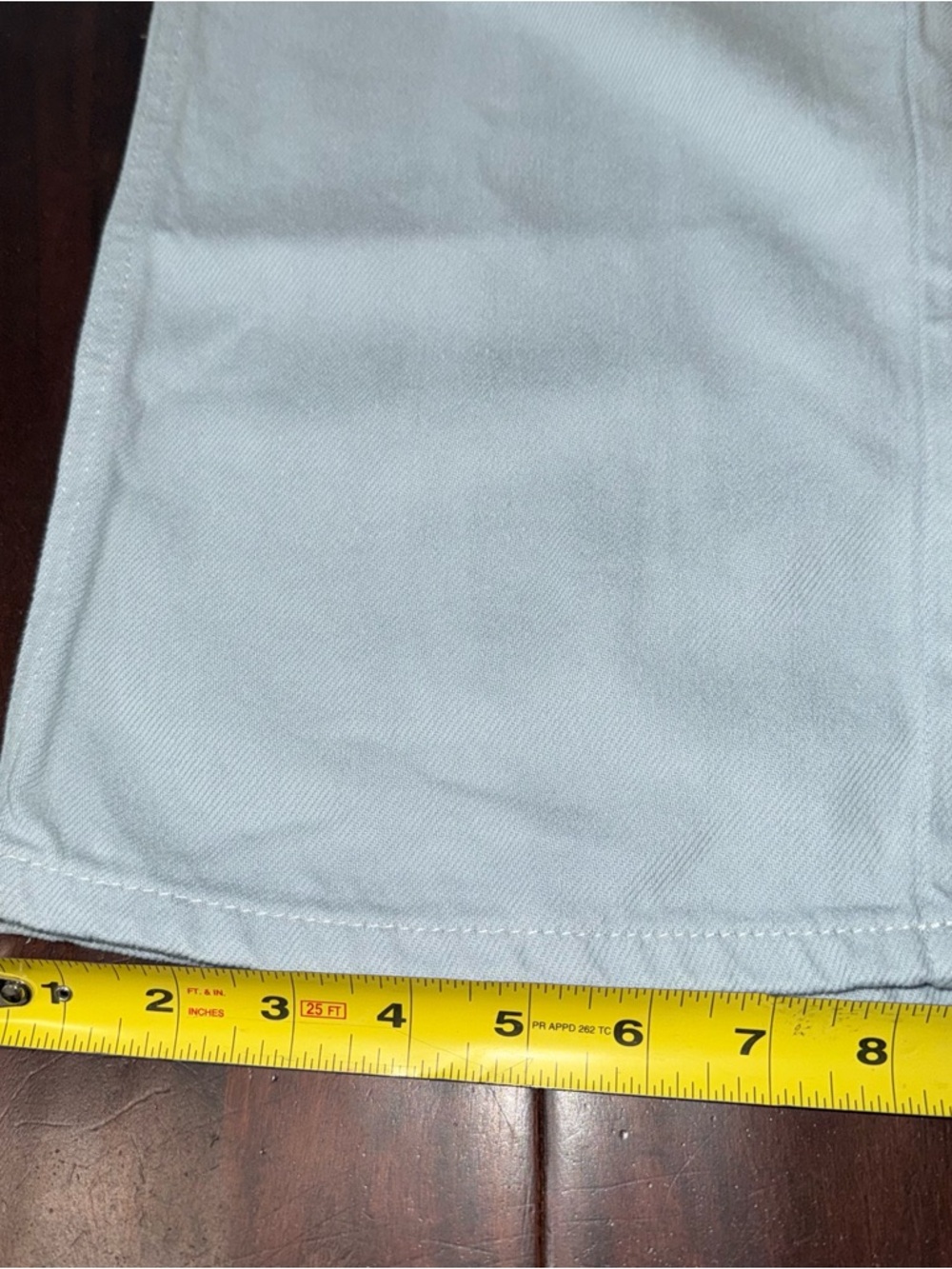 Reformation Cowboy High Rise Wide Leg Jean Womens Size 25 Light Blue - Picture 9 of 9